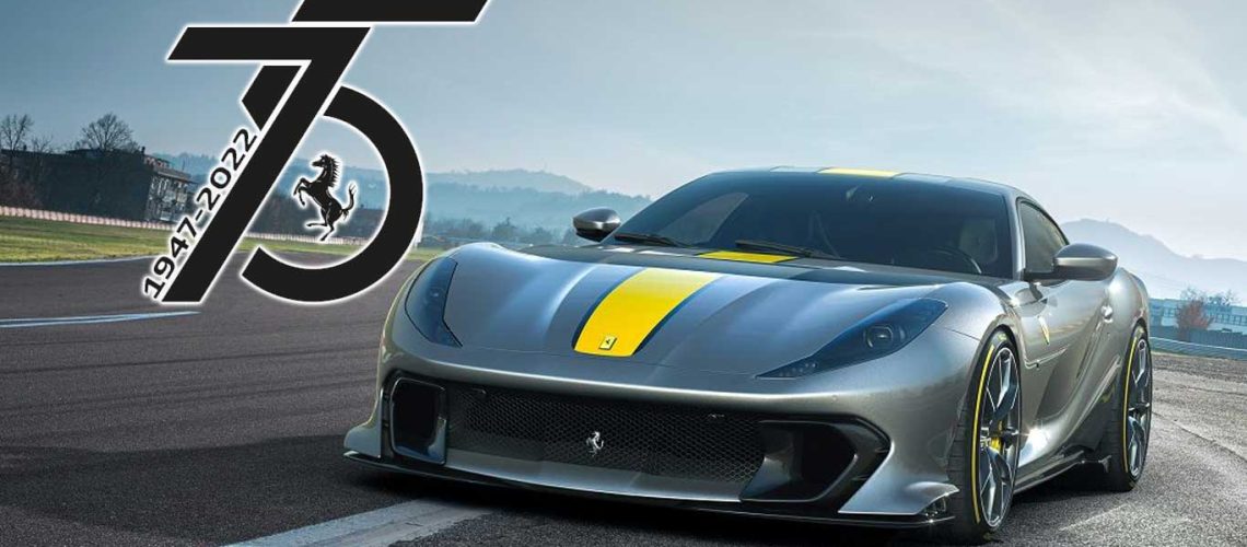 75th Anniversary for Ferrari